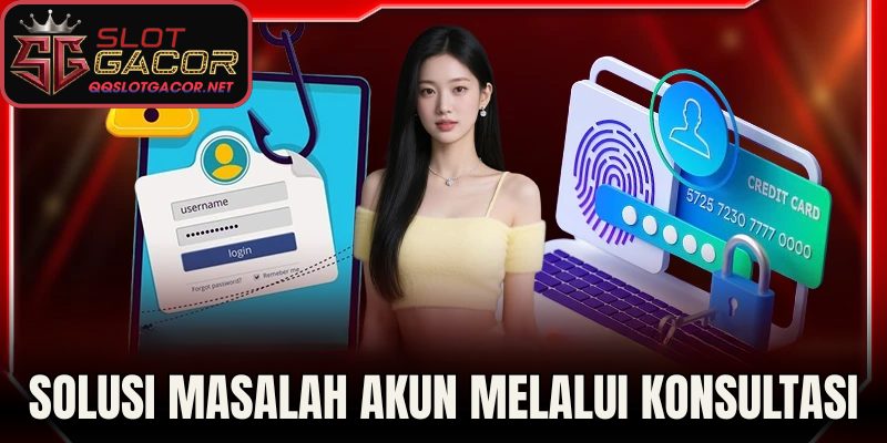 Solusi masalah akun melalui konsultasi 